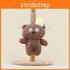 Christmas Hat Teddy Bear Cartoon Plush Toys Childrens Doll Bag Hanging Keychain