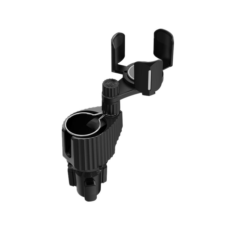 360 Rotating Adjustable Car Drink Cup Holder with Tray Multifunctional Storage Car Cup Mount Holder Expander for Car