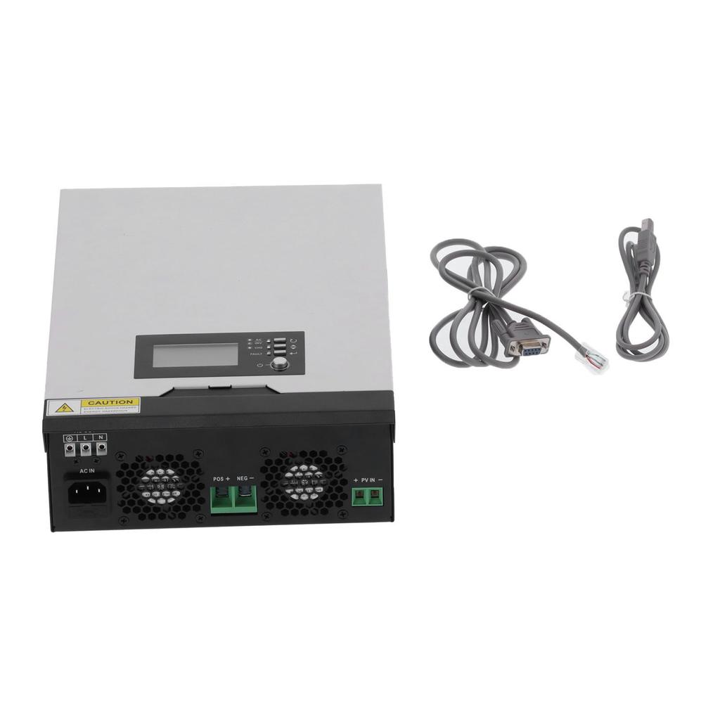 Солнечный гибридный инвертор из алюминиевого сплава, чистый синус, все для домашнего использования, 230 В переменного тока