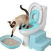 Cats Litter Training System With Balanced Base For Stable Support And Easy Disassembly In Flexible Layouts