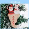 Unique Wooden Santa Claus And Snowman Hat Hanging Decorations Ideal For Christmas Festivities