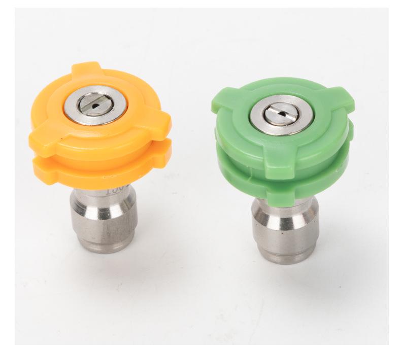 Насадка для мойки высокого давления с быстросъемным соединением 1/4, веерная, аксессуар для мойки автомобиля