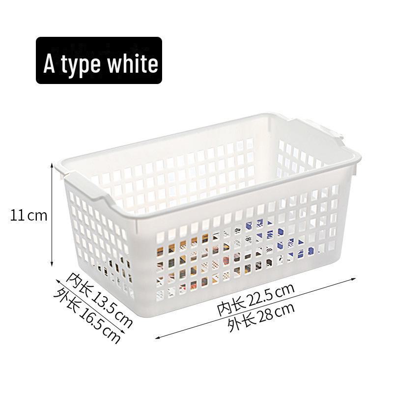 Хранение на кухне и рабочем столе: Многоцелевая пластиковая корзина для мелочей, закусок, фруктов и игрушек