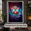 Personalized Wall Tapestry,Southampton FC Custom Text, Soft Fabric Wall Art For Indoor Decoration