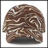 Cap Design Casual Hat Stylish Cool CZA279 [White Fang] Men's Women's (Coffee)