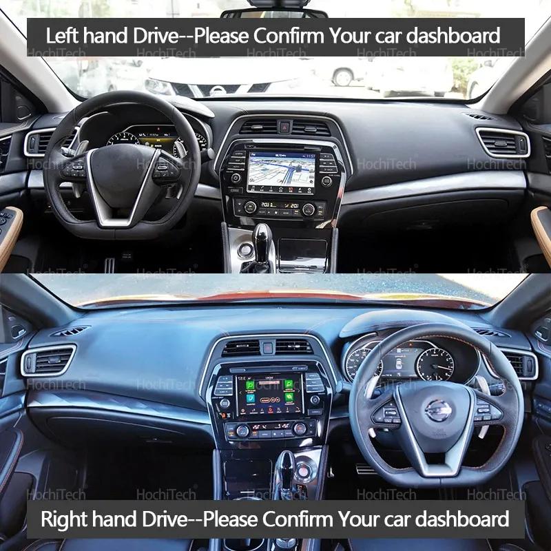 For Nissan Maxima 2016 - Auto Dashboard Cover Dash Mat Board Pad Carpet Dashmat Anti-UV Mats Left Right Hand Drive