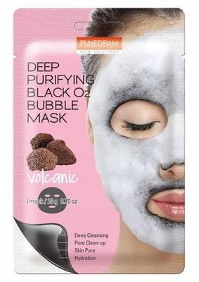 Purederm Пузырьковая Маска Для Лица Веганская Вулканическая 20Г