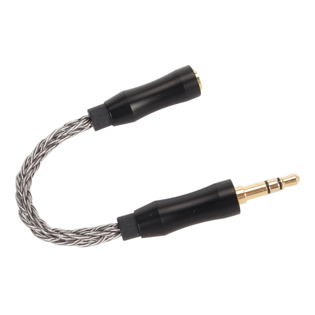 2.5mm To 3.5mm Sound Cable Female To Male Single Crystal Copper Core Gold Plated Connector