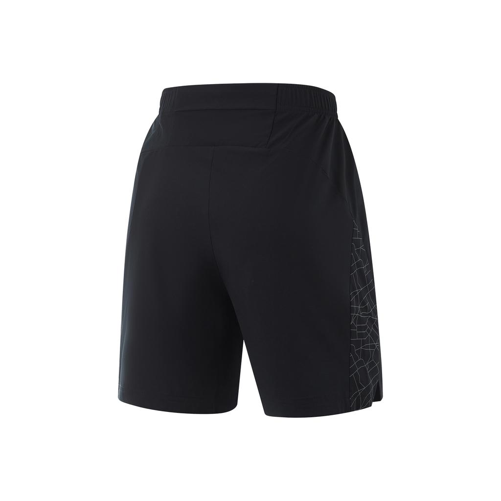 Li Ning Коллекция для бега Спортивные шорты Мужские Черные AKSU047-1