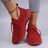 Spring And Autumn New Women'S Casual Lace Up Comfortable, Breathable, Lightweight And Wear-Resistant Sports Shoes
