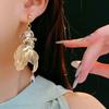 Koi Carp Pendant Goldfish Earrings Accessories Metal Dangle Earrings Goldfish Eardrop Women