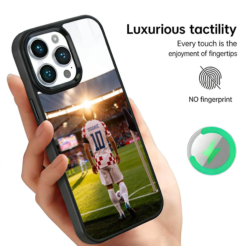 L-Luka M-Modric Croatian Maestro Phone Case For iPhone17,16,15,14,13,12,11 Plus,Pro Max, New Magnetic Wireless Charging