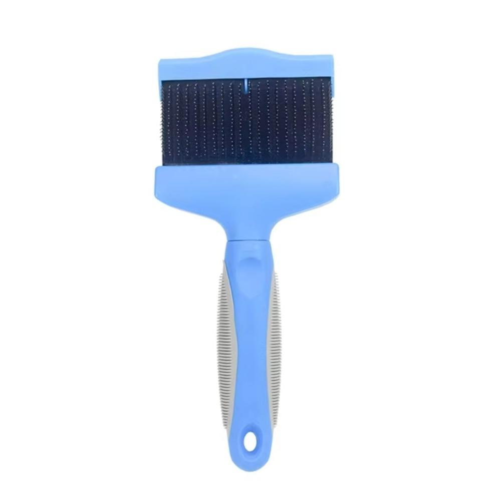 Stainless Steel Pet Hair Brush Double Sided Pet Hair Cleaning Comb Pet Hair Detangling Comb Cats