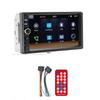 7-дюймовая 2-DIN автомагнитола MP5 с CarPlay и Android Auto, HD-экран, Mirror Link, аудиостерео, Bluetooth, порт TF/SD/AUX/USB + Пульт ДУ + Re