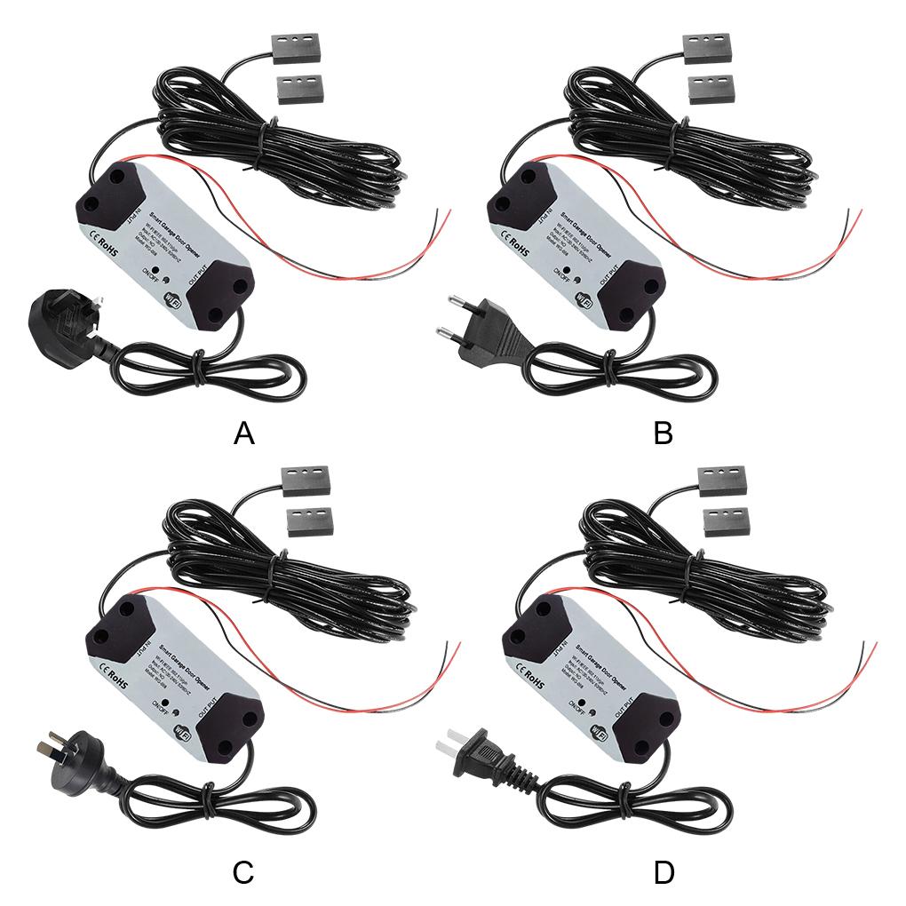 Умный Wi-Fi контроллер открывания гаражных ворот, комплект мотора для гаражных ворот, гаражный аксессуар, дистанционное управление через приложение