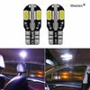 2Pcs Car Interior Bulb Canbus Error Free T10 5730 8SMD Car Side Wedge Light White Lamp Bulb Car Styling