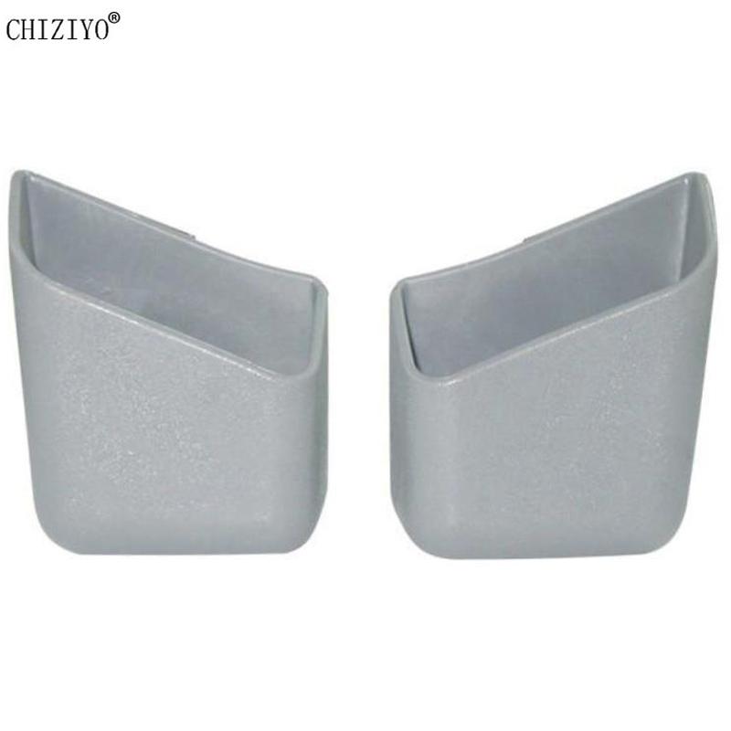 1Pair Car Multi-function Storage Box Organizer For Cell Phone Cigarette Bill Glasses Black Gray Beige Holder With Adhesive