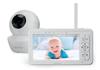 Babysense HD качество температура в детской комнате ГГц идеальная безопасность без приложения или поворотного зума белый шум затемнение ночник автоматическая ночь