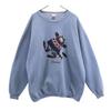 Crazy Shirt 90-е Старый Длинный рукав Свитшот-тренер XL Синий С начесом Мужской Б/у
