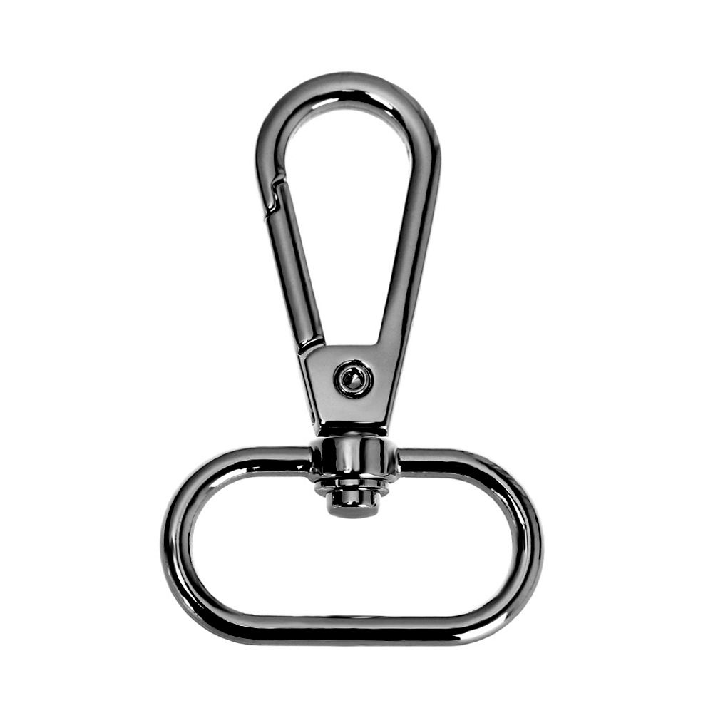 1pcs Metal Split Ring DIY KeyChain Lobster Clasp Bags Strap Buckles Hook Collar Carabiner Snap