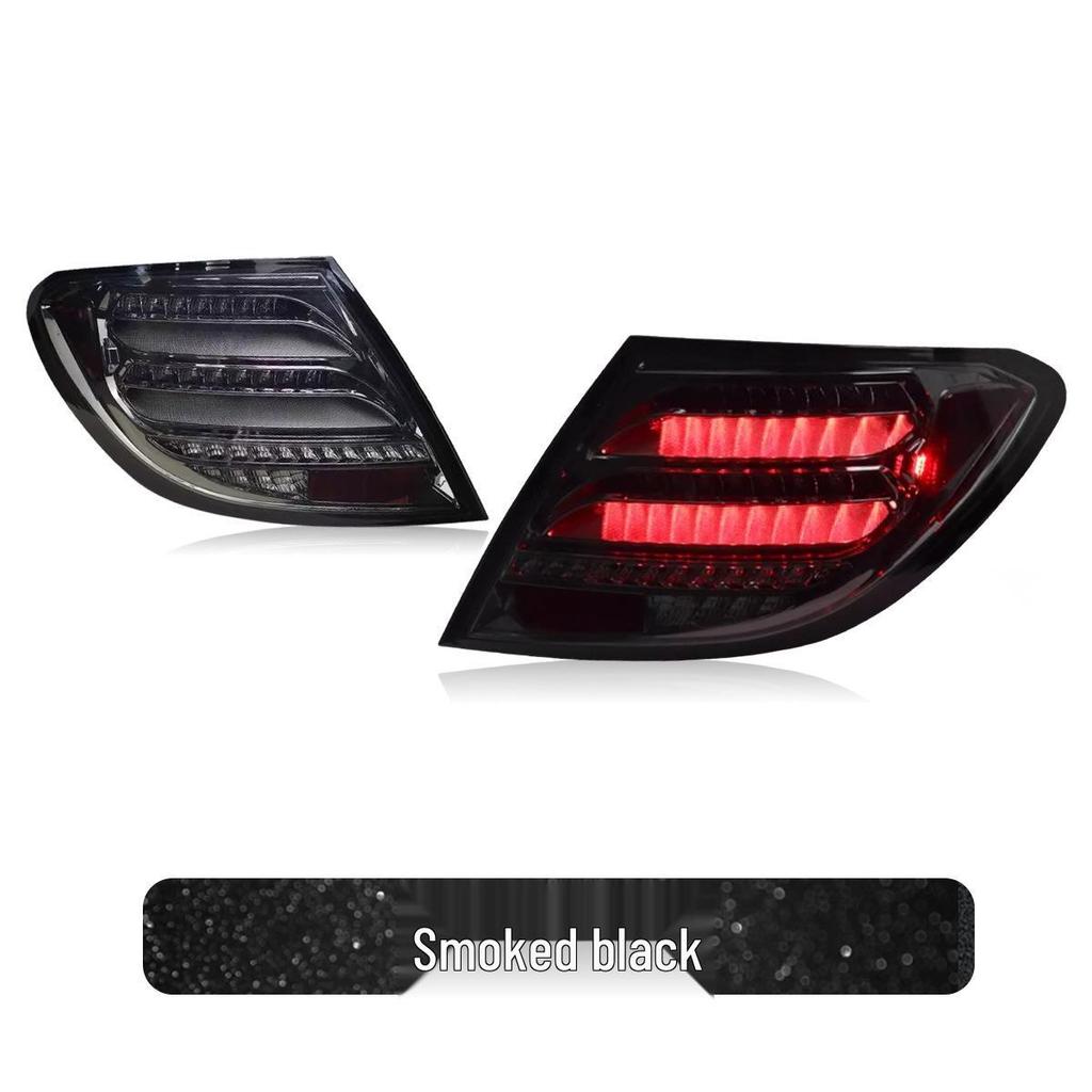 Совместимо с LED-фонарями заднего хода для Mercedes-Benz C-Class W204 07-14 с динамическими указателями поворота и дневными ходовыми огнями