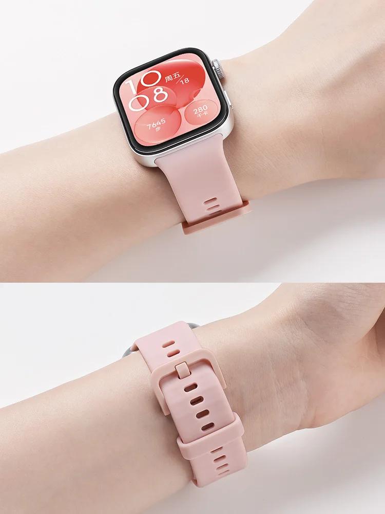 Tempered glass case+band For Huawei Watch Fit 3 Strap silicone sport bracelet for Huawei Fit3 Replacement watchband Accessories