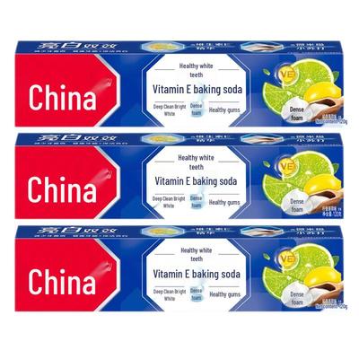 Зубная паста Zhonghua Healthy White с витамином C и пищевой содой, бамбуковая мята