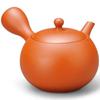 Showa Nostalgia Tokoname Ware Ceramesh Teapot with Made In Japan J-kitchens Pot, Strainer, 230cc,