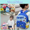 Kindergarten Backpack Casual Doubleshoulder Bag For Kids In Vibrant Colors