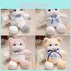 Calico Realistic Cat Plush Toy Soft Stuffed Animal For Girls And Birthday Gifts