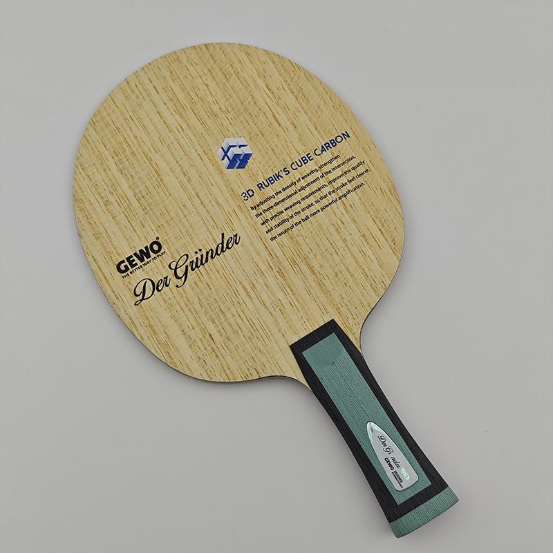 GEWO Founder Table Tennis Blade 7-Ply Pure Wood Professional Sports Ping Pong Paddle Offensive Fast Attack Table Tennis Racket