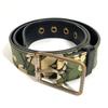 M9646U Мураками Такаси ТМ Пояс Monogramouflage Камуфляжный пояс