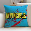 Смелый IInvincibleS Наволочка для подушки Дышащая и безопасная для кожи льняная наволочка Квадратная съемная и стираемая подушка
