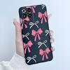 Чехол для ZTE Nubia Red Magic 11 Pro Милый Кролик с Сердечками Смешной Черный Матовый Мягкий Силиконовый Чехол для Телефона RedMagic 11 Pro + Плюс
