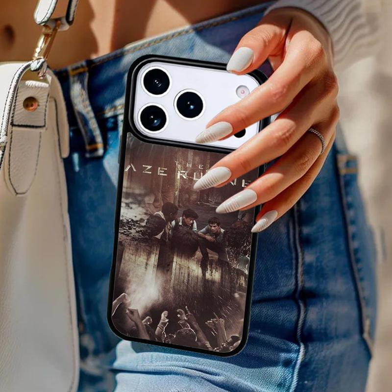 Чехол для телефона Maze Runner S Для iPhone 17 Air 14 15 13 12 Max Чехол Для Apple 16e 11 Pro Max Plus Coque