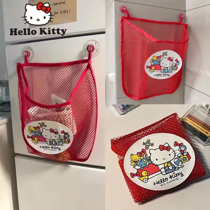 Подвесная сумка-органайзер Hello Kitty для мелочей, большая вместимость, мультяшная, аниме, милый подарок для девочек