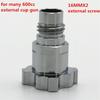 Медный соединитель M16 x 2 Наружная резьба Для адаптера-переходника чашки краскопульта 600 куб. см