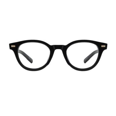 Oart Wilde ЧЕРНЫЕ Круглые Очки в Роговой Оправе с Блокировкой Синего Света