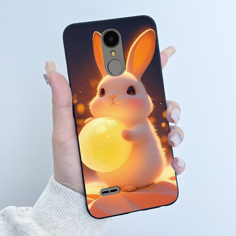 Чехол для LG K4 2017 X230/LG K8 2017 X300 Тонкий Чехол Эстетичный Роскошный Милый Крутой Мальчики Девочки Черный Матовый Мягкий Силикон Задняя Крышка