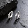 Серьги-хугги с кубическим цирконием для женщин, Маленькие серьги-кольца для хряща, Искрящиеся кубические цирконии, Простые серьги для многократных проколов