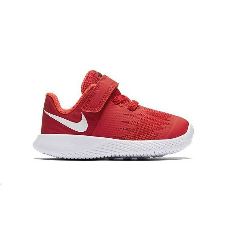 Nike Star Runner 2 Нескользящая Амортизация Износостойкие Низкие Детские Кроссовки Красные Для Младенцев И Малышей 907255-601