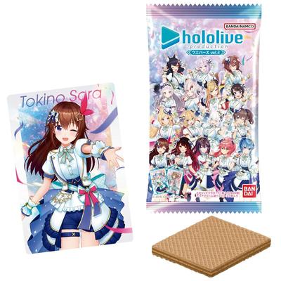 Bandai Hololive Production Вафли Коробка Конфеты Игрушка том 3 20 штук