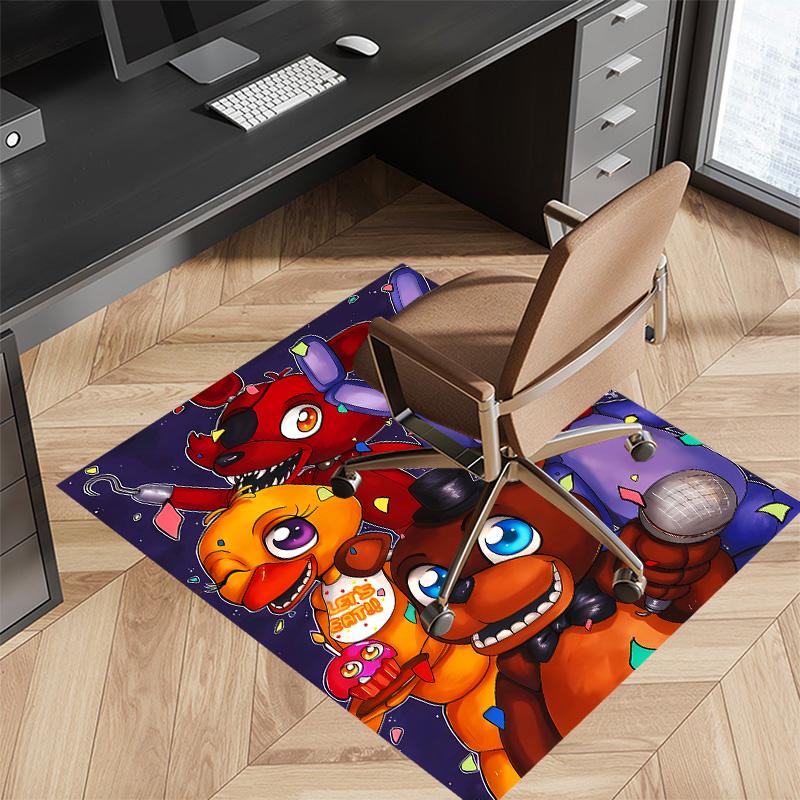 Five Nights at Freddy's3 Printed Absorbent Washable Carpet, Non-Slip Bathroom Mats, Kitchen Rugs, Yoga Mat,Living Room Entrance, Camping Picnic Rugs