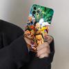 One P-Punch Man Saitama Phone Case for iPhone 15 8 7 6 6S Plus X SE 2020 XR XS 14 11 12 13 Mini Pro Max Mobile Case