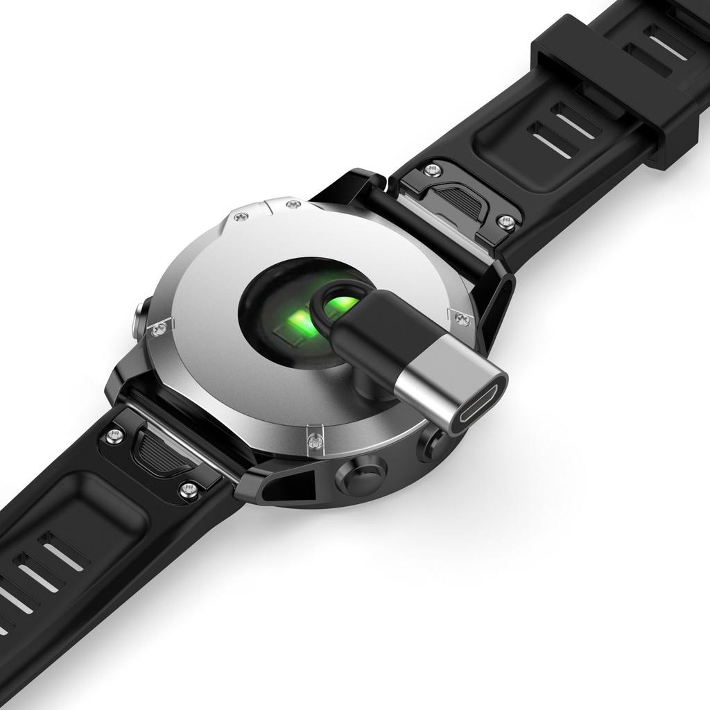 Преобразователь заряда Micro USB/Type-C на 4-контактный для Quatix 5 Sapphire Vivoactive 3/для