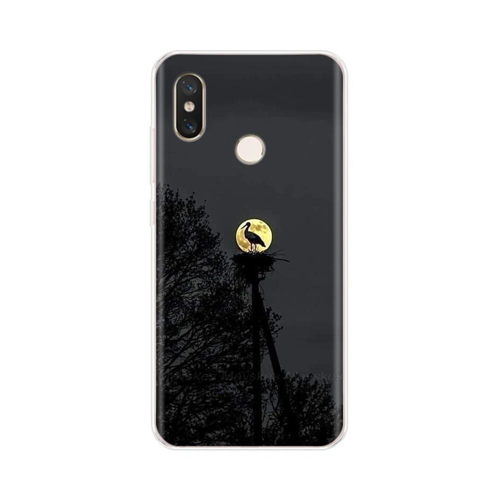 Для Xiaomi Mi 8 Чехол Mi8 Чехол для телефона Панда Бабочка Мягкая Силиконовая Задняя Крышка Для Xiaomi8 M1803E1A Чехол Модный Funda Сумки Корпус
