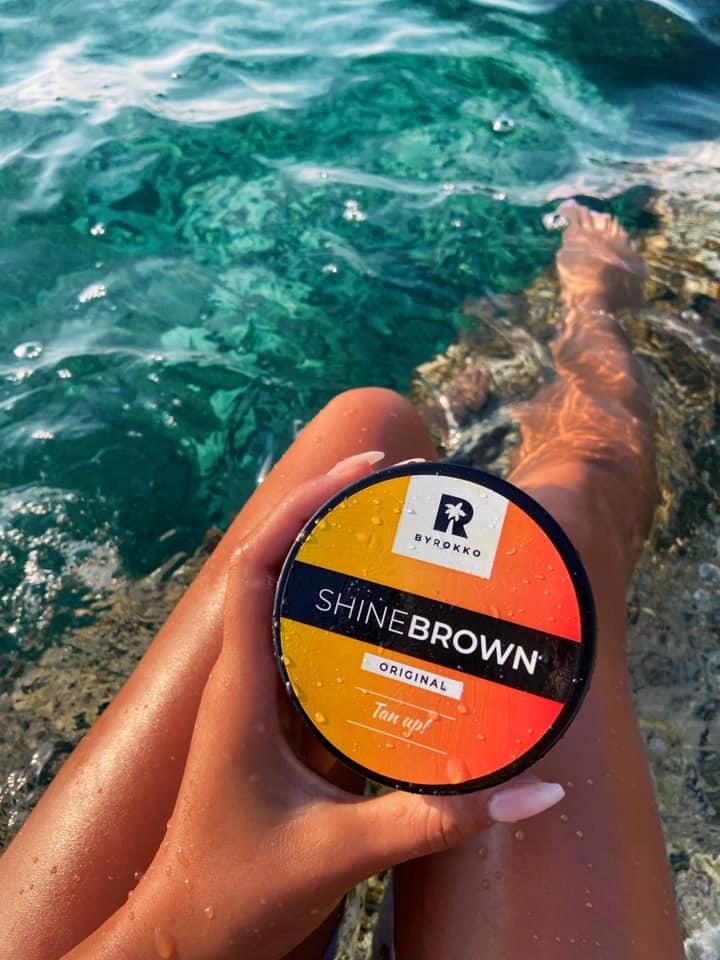 BYRZRZKO SHINE Brown крем ускоряющий загар