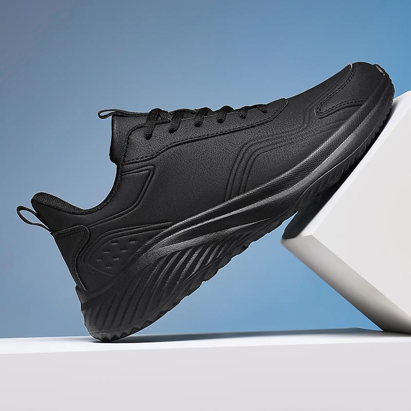 Кроссовки спортивные мужские из кожи большого размера для межграничной торговли, легкие повседневные кроссовки для бега, осенне-зимняя мужская обувь, обувь из Цзиньцзяна