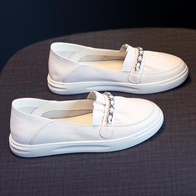 Модные классические бежевые лоферы женские дышащие кожаные туфли повседневные туфли женские слипоны туфли-горошины для женщин обувь мокасины мужские