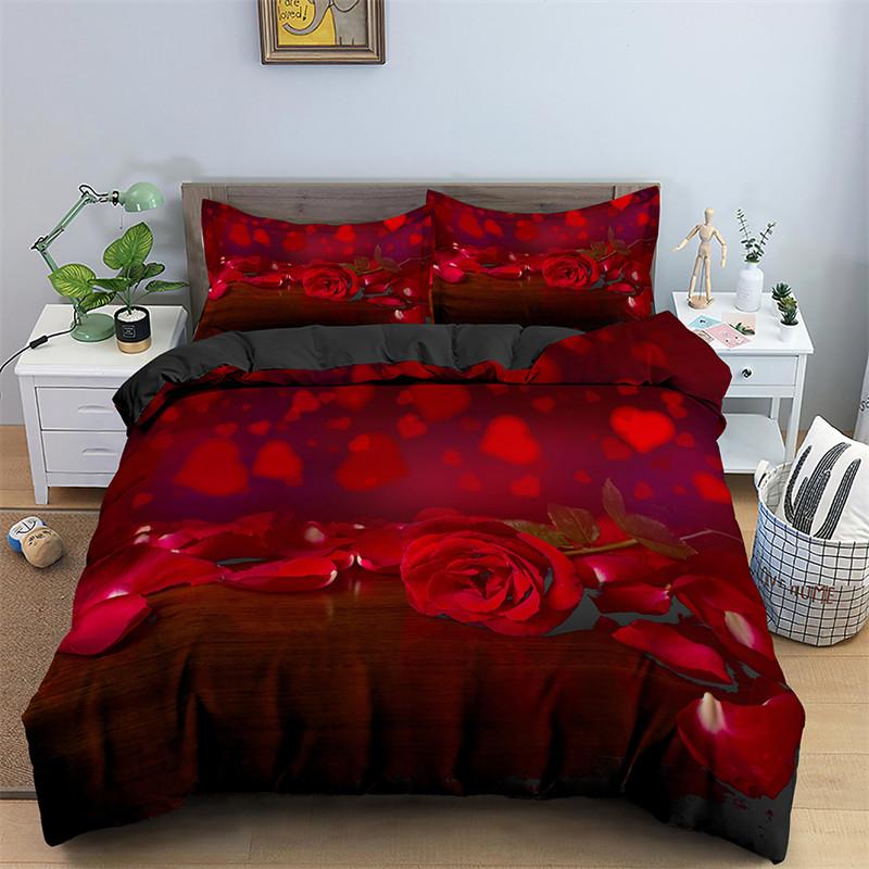 Microfiber Bed Cover Set Animal 3d Nose Lion Head Queen Size Quilt Cover Coloured Drawing Bedding Bed Set Luxury-no Bedsheet